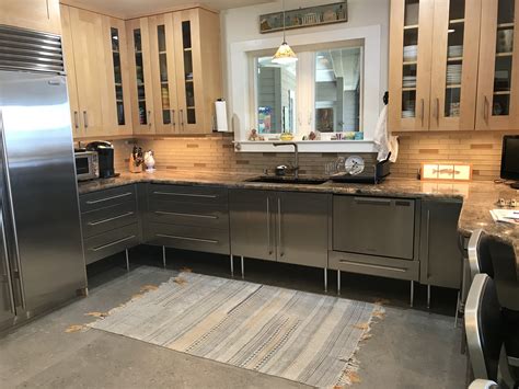 cabinet with stainless steel top|stainless steel kitchen hutch.